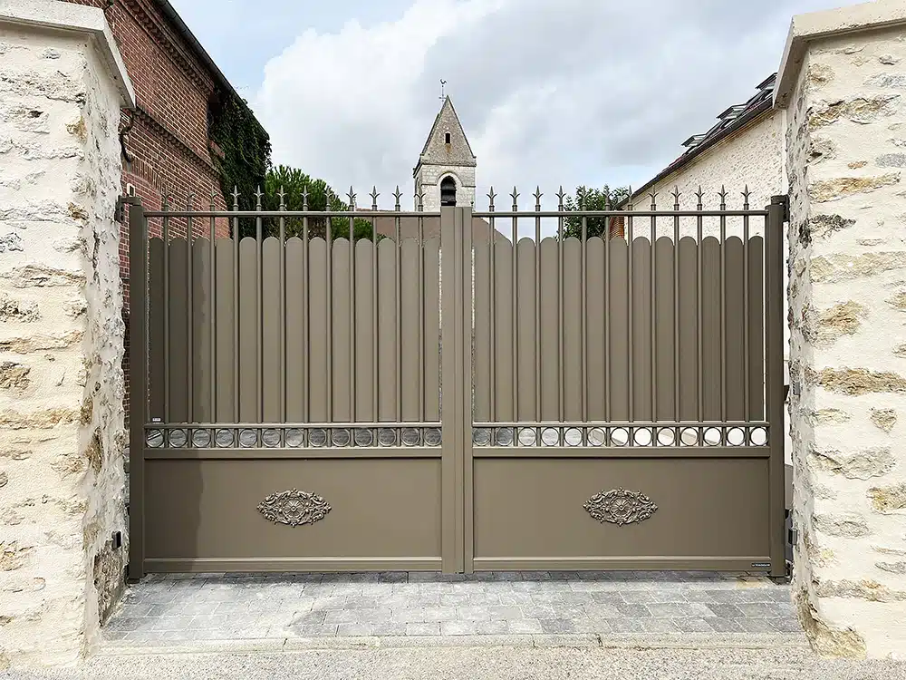 la toulousaine portail double battant